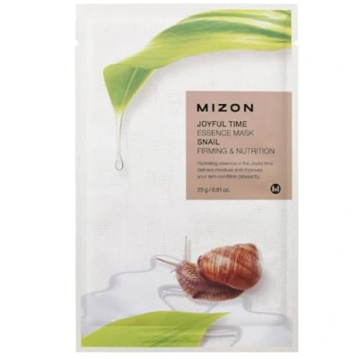 Afbeelding van Mizon Joyful TIME Essence Snail 4 Masks PACK Huidverzorgingsset, Maat: 92 g,
