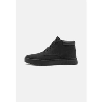 Afbeelding van Timberland Maple Grove Sneakers hoog, Heren, Maat: 46, Blackout Nubukleer