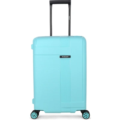 Afbeelding van Decent Transit Trolley 55 light blue Harde Koffer