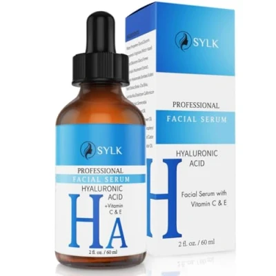 Image de Acide Hyaluronique Sérum Visage pour Microneedling + Vitamine C &amp; E Soin et Contour des Yeux Anti Cerne, Ride, Tache Age 60 ml