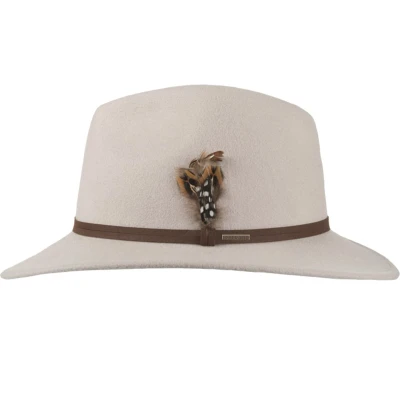 Afbeelding van Hatland Burundy Hoed Putty 58 59 Cm Beige Outdoor
