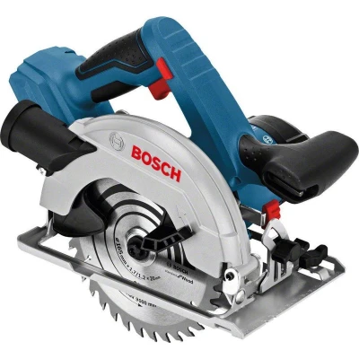 Afbeelding van Bosch Professional GKS 18V 57 Cirkelzaag Zonder 18 V accu en lader Met zaagblad parallelgeleider