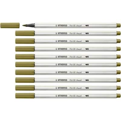 Afbeelding van Brushstift STABILO Pen 568/37 moddergroen