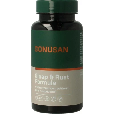 Afbeelding van Slaap &amp; Rust Formule 60 Vegetarische Capsules Default Title