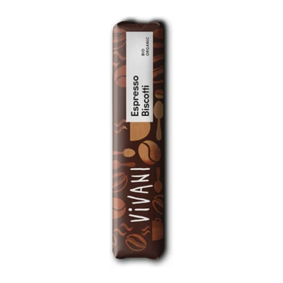 Afbeelding van Vivani Espresso Biscotti Bio 18 x 40 gram