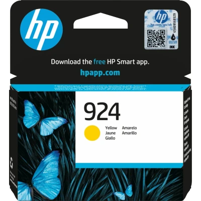 Afbeelding van HP 924 (4K0U5NE) Inktcartridge Geel