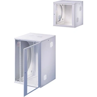Afbeelding van 19inch patchkast Rittal 7507.110 (b x h d) 600 492 mm 9 HE Grijs wit (RAL 7035)