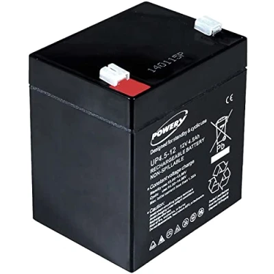 Afbeelding van akku net Reserve loodaccu voor FIAMM type FG20451 12 V 4,5 Ah