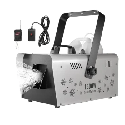 Image de VEVOR Machine à Neige Suspendue Portative Télécommandée 1500W pour Fêtes de Noël