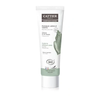 Afbeelding van Cattier Green Clay Mask Peppermint 100ML