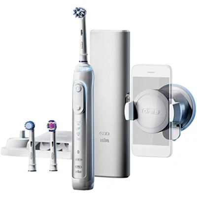 Afbeelding van Oral B Genius 8200 White Elektrische tandenborstel Bruin