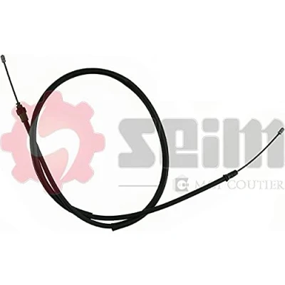Afbeelding van SEIM 204250 Handremkabel Links achter, Rechts achter 1710/1430 Schijfremmen PEUGEOT: 206 Hatchback