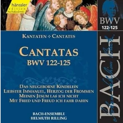 Afbeelding van Bach Ensemble, Helmuth Rilling J.S. Bach: Cantatas Bwv 122 125 (CD)