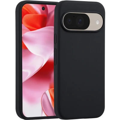 Afbeelding van Accezz Liquid Silicone Backcover voor de Google Pixel 10 / Pro Zwart