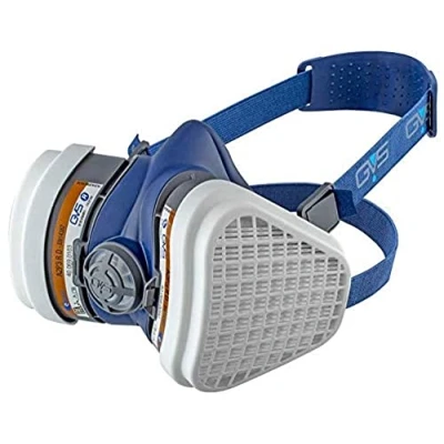 Afbeelding van GVS Elipse SPR499 masker met FFA2P3 filters voor organische gassen en dampen tot 5000 ppm stof, M/L