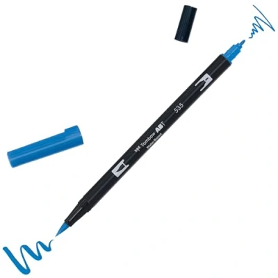Afbeelding van Tombow ABT dubbele brushpen cobalt blue 535