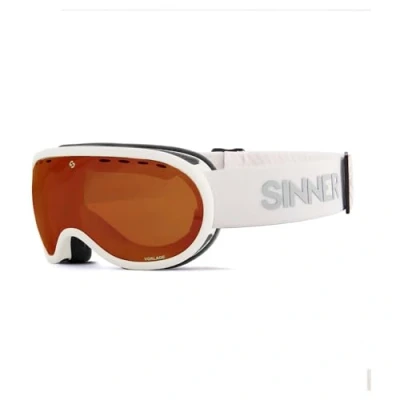 Afbeelding van Sinner Vorlage Skibril Matte White Wit Skibrillen