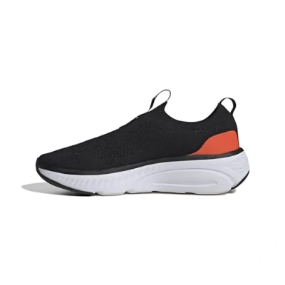 Afbeelding van adidas CLOUDFOAM GO SOCK SHOES Lage schoenen zonder voetbal voor heren, Core Zwart/Cloud Wit/Zonnerood