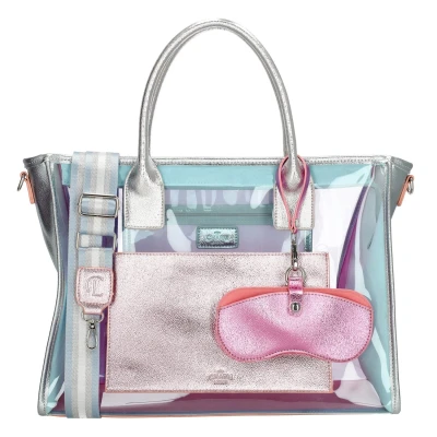 Afbeelding van Charm London La Marina Shopper Schoudertas Crossbody Schouderband Stijlvol Praktisch Tote Bag Roze