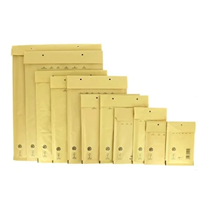 Afbeelding van Bong Airpro Luchtkussenenveloppen, Ft 270 X 360 Mm, Met Stripsluiting, Doos Van 100 Stuks, Bruin Enveloppen