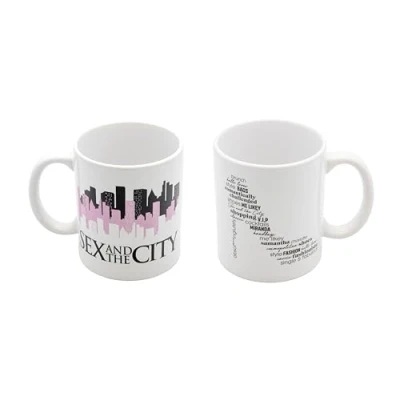 Afbeelding van Sex &amp; The City keramische mok 320 ml in geschenkdoos 12 x 9 10 cm