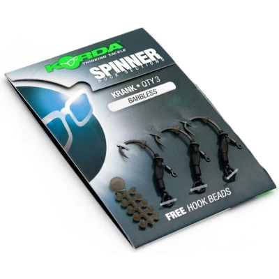 Afbeelding van Korda Spinner Hook Sections Krank 4 Karper haken