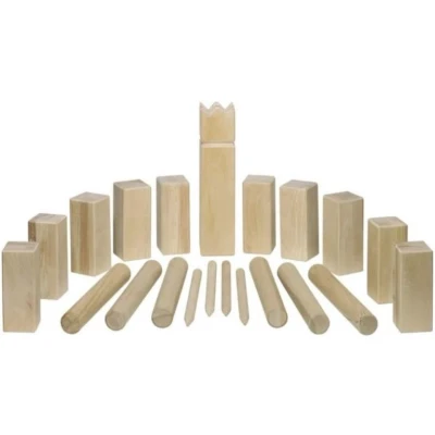 Afbeelding van Koopman Kubb Game Set Groot Hout