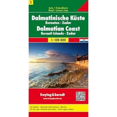 Afbeelding van FB Dalmatische kust, blad 1 Kornaten Zadar