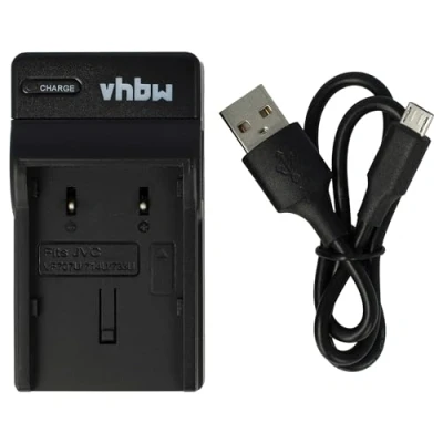 Afbeelding van Camera acculader compatibel met JVC BN VF707, VF714 en VF733 accu&#039;s