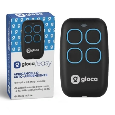 Afbeelding van Telecomando Apricancello Easy Garage zelflerende 4 kanaals frequentie, 433 MHz