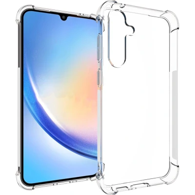 Afbeelding van Accezz Hoesje Geschikt voor Samsung Galaxy S23 FE Siliconen Clear Backcover Transparant