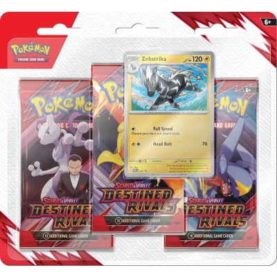 Afbeelding van Pokemon Scarlet &amp; Violet Destined Rivals 3 Booster Blister: Kangaskhan
