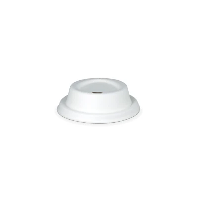 Afbeelding van Koffiebeker deksels suikerriet 230cc Ø 80mm 1.000 st/ds