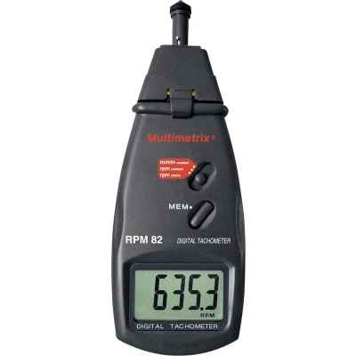 Afbeelding van Multimetrix P06236902 Toerenteller Mechanisch, Optisch 0.5 19999 omw/min 2.5 99999