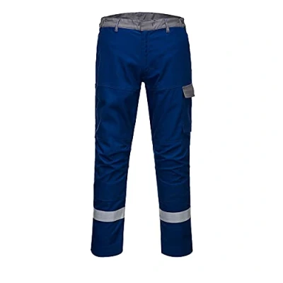 Afbeelding van Broek twee kleuren Ultra Bizlflame FR06 Lichtblauw Portwest