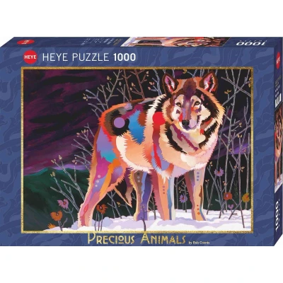 Afbeelding van Puzzel Night Wolf 1000 Heye 29939