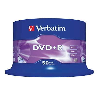 Afbeelding van Verbatim 43550 DVD+R disc 4.7 GB 50 stuk(s) Spindel