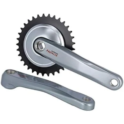 Afbeelding van Shimano Crankstel Nexus 8V C6000 33T 170mm zilver