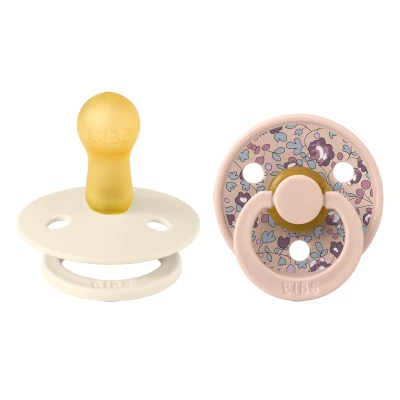Afbeelding van BIBS Fopspeen X Liberty Eloise Blush Mix 0 6mnd 2st