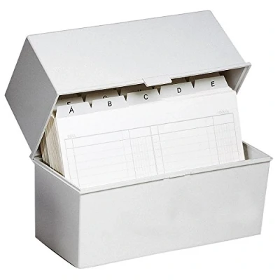 Afbeelding van Exacompta 51640D Classic steekkast 6,50 x 12 10 cm, lichtgrijs
