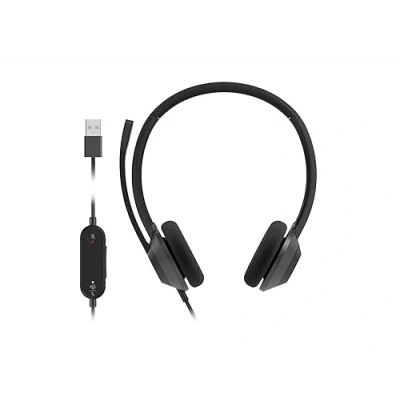 Afbeelding van Cisco Headset 322 Hoofdtelefoon on ear bedraad (ANC, Bedraad), Koptelefoon, Zwart