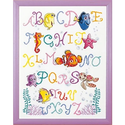 Afbeelding van Vervaco borduurpakket Nemo ABC 0014862