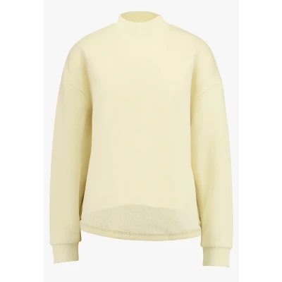 Afbeelding van Urban Classics Oversized HIGH NECK CREW Sweater, Dames, Maat: Small, Sand
