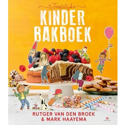 Afbeelding van Uitgeverij rubinstein &#039;t feestelijke kinderbakboek