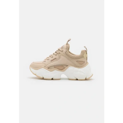 Afbeelding van Buffalo Binary Sneakers laag, Dames, Maat: 38, Cream Pu