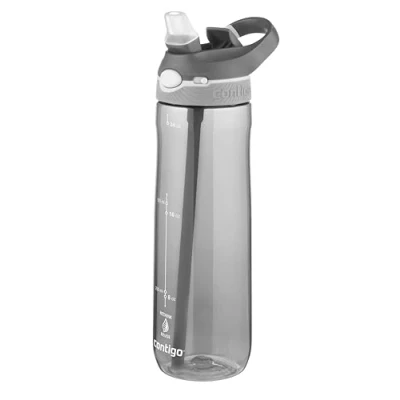 Image de Contigo Ashland Autospout Water Bottle with Flip Straw Large 720ml BPA Free Drinking Sports Flask Leakproof Drink Ideal for School, Gym, Bike, Running, Hiking