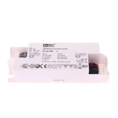 Afbeelding van Led Driver DC constante stroom 950mA 30V 42VDC voor stroomvoorziening Max 40W