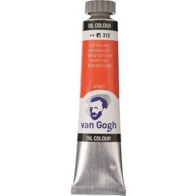 Afbeelding van Van Gogh Olieverf Azo Red Light (312) 20ml