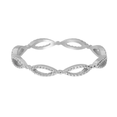 Afbeelding van Swirl iXXXi Fame Ring 2 mm Zilver / 16