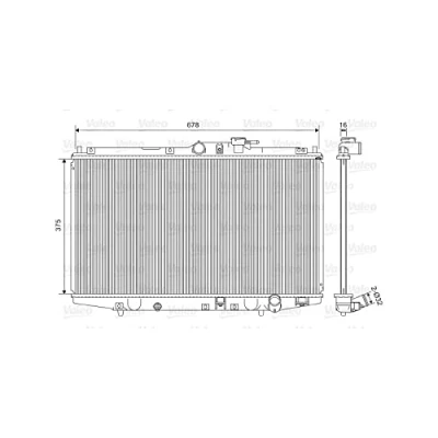 Afbeelding van Valeo Radiateur 734716